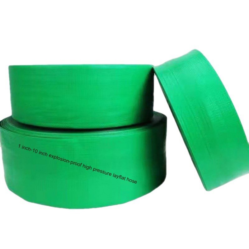 green lay flat hose 25